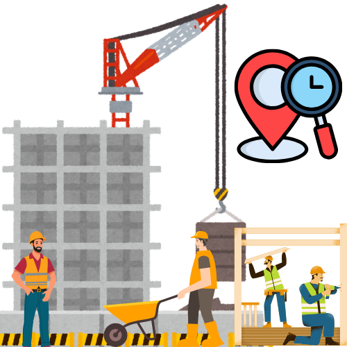 digital time tracking in construction